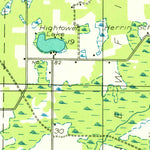 United States Geological Survey Ferry, MI (1931, 31680-Scale) digital map