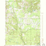 United States Geological Survey Ferry, MI (1985, 24000-Scale) digital map