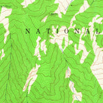 United States Geological Survey Ferry Peak, WY (1963, 24000-Scale) digital map