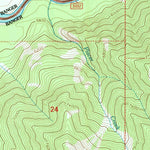 United States Geological Survey Ferry Peak, WY (1996, 24000-Scale) digital map