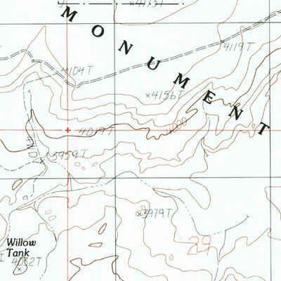 United States Geological Survey Ferry Swale, AZ (1997, 24000-Scale) digital map