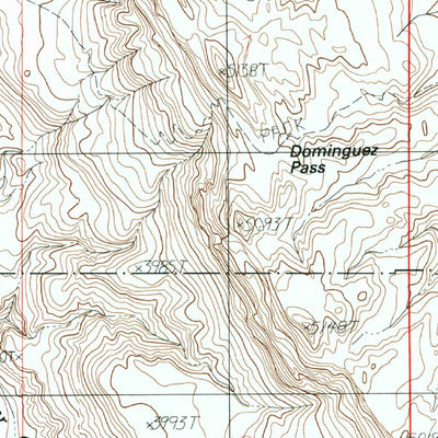 United States Geological Survey Ferry Swale, AZ (1997, 24000-Scale) digital map