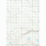 United States Geological Survey Fessenden SW, ND (1949, 24000-Scale) digital map