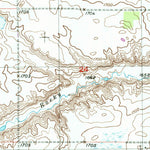 United States Geological Survey Fessenden SW, ND (1949, 24000-Scale) digital map