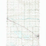 United States Geological Survey Fessenden West, ND (1949, 24000-Scale) digital map