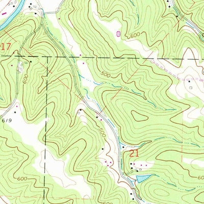 United States Geological Survey Festus, MO (1964, 24000-Scale) digital map