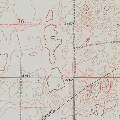United States Geological Survey Feterita, KS (1974, 24000-Scale) digital map