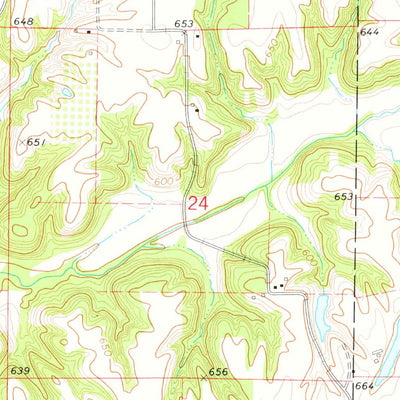 United States Geological Survey Fiatt, IL (1974, 24000-Scale) digital map