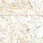 United States Geological Survey Fiddleback Ranch, WY (1971, 24000-Scale) digital map