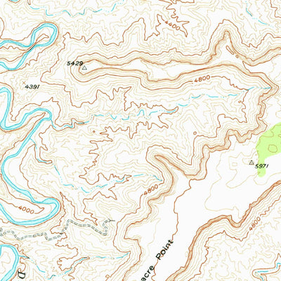 United States Geological Survey Fiddler Butte, UT (1953, 62500-Scale) digital map