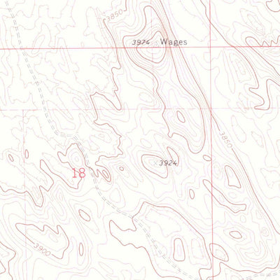 United States Geological Survey Fiddler Peak, CO (1971, 24000-Scale) digital map