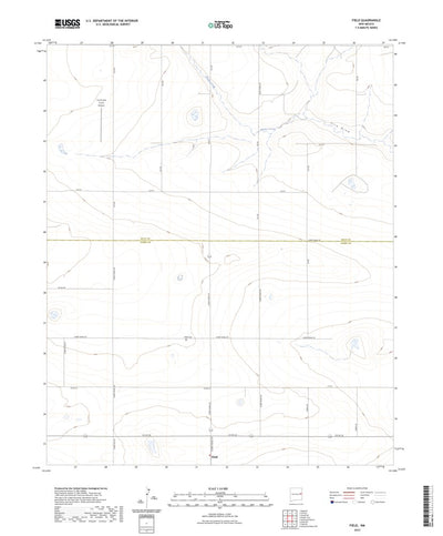 United States Geological Survey Field, NM (2023, 24000-Scale) digital map