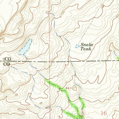 United States Geological Survey Field Ranch, NM (1964, 24000-Scale) digital map