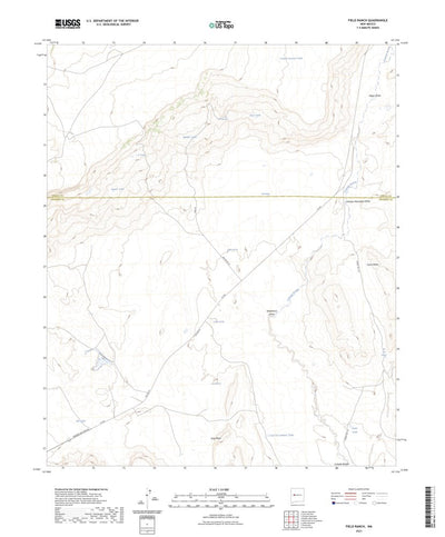United States Geological Survey Field Ranch, NM (2023, 24000-Scale) digital map