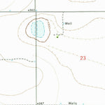 United States Geological Survey Field SE, NM (1973, 24000-Scale) digital map
