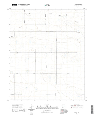 United States Geological Survey Field SE, NM (2020, 24000-Scale) digital map