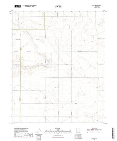 United States Geological Survey Field SW, NM (2023, 24000-Scale) digital map