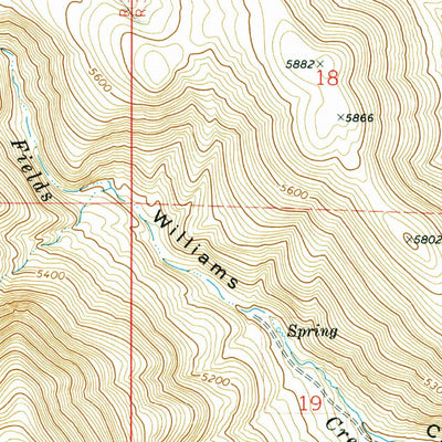 United States Geological Survey Fields Basin, OR (1971, 24000-Scale) digital map