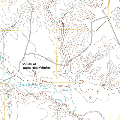 United States Geological Survey Fields Canyon, TX (2012, 24000-Scale) digital map