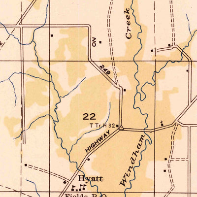 United States Geological Survey Fields, LA (1947, 31680-Scale) digital map