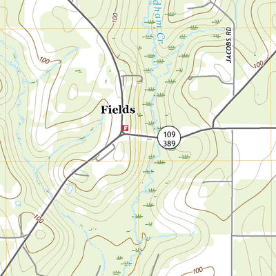 United States Geological Survey Fields, LA (2020, 24000-Scale) digital map