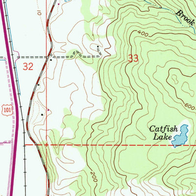 United States Geological Survey Fields Landing, CA (1959, 24000-Scale) digital map