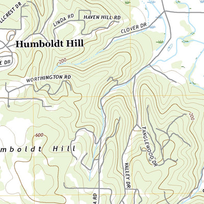 United States Geological Survey Fields Landing, CA (2021, 24000-Scale) digital map