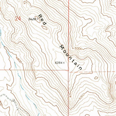 United States Geological Survey Fields, OR (1971, 24000-Scale) digital map