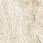 United States Geological Survey Fields Spring, WA (1971, 24000-Scale) digital map