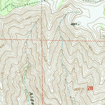 United States Geological Survey Fields Spring, WA (1995, 24000-Scale) digital map