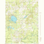 United States Geological Survey Fife Lake, MI (1985, 24000-Scale) digital map