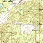 United States Geological Survey Fife Lake, MI (1985, 24000-Scale) digital map
