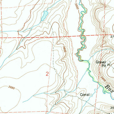United States Geological Survey Fife, MT (1965, 24000-Scale) digital map