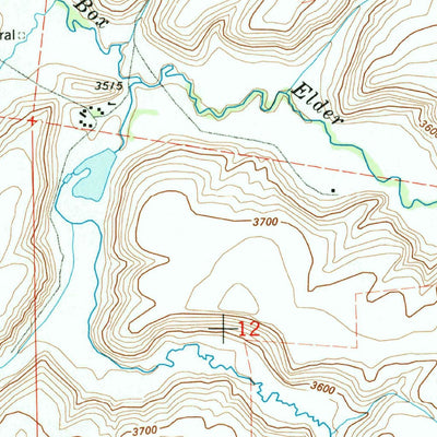 United States Geological Survey Fife, MT (1965, 24000-Scale) digital map