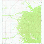 United States Geological Survey Fife Peak, AZ (1974, 24000-Scale) digital map