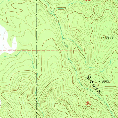 United States Geological Survey Fife Peak, AZ (1974, 24000-Scale) digital map