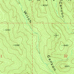 United States Geological Survey Fife Peak, AZ (1974, 24000-Scale) digital map