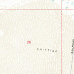 United States Geological Survey Fifteenmile Spring, WY (1968, 24000-Scale) digital map