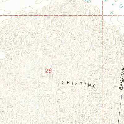 United States Geological Survey Fifteenmile Spring, WY (1968, 24000-Scale) digital map