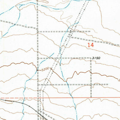 United States Geological Survey Fifteenmile Valley, CA (1971, 24000-Scale) digital map