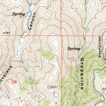 United States Geological Survey Fifteenmile Valley, CA (1971, 24000-Scale) digital map