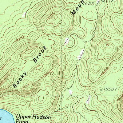 United States Geological Survey Fifth Musquacook Lake, ME (1986, 24000-Scale) digital map