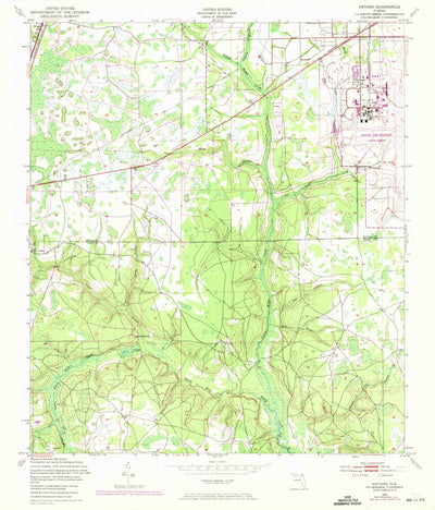 United States Geological Survey Fiftone, FL (1949, 24000-Scale) digital map