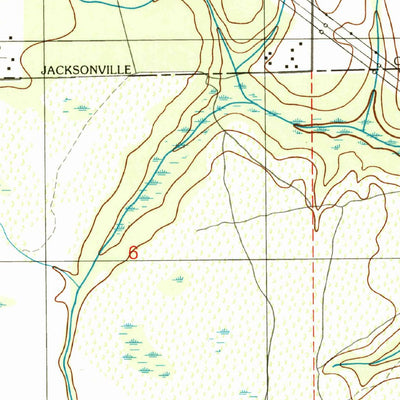 United States Geological Survey Fiftone, FL (1994, 24000-Scale) digital map