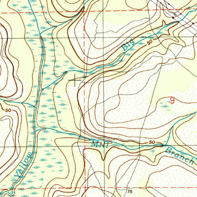 United States Geological Survey Fiftone, FL (1994, 24000-Scale) digital map