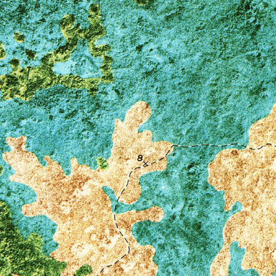 United States Geological Survey Fiftymile Bend, FL (1973, 24000-Scale) digital map