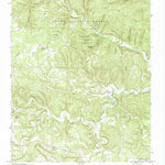 United States Geological Survey Fiftysix, AR (1972, 24000-Scale) digital map