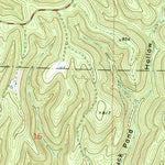 United States Geological Survey Fiftysix, AR (1972, 24000-Scale) digital map