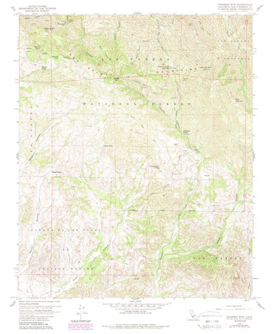 United States Geological Survey Figueroa Mountain, CA (1959, 24000-Scale) digital map