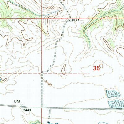 United States Geological Survey Figure 4 Ranch, ND (1997, 24000-Scale) digital map